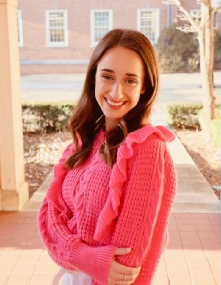a woman posing for a picture