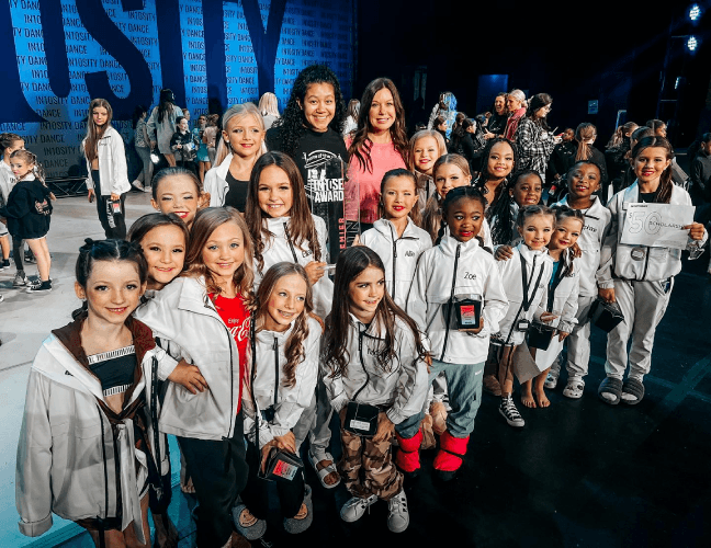 a group of people posing for a photo